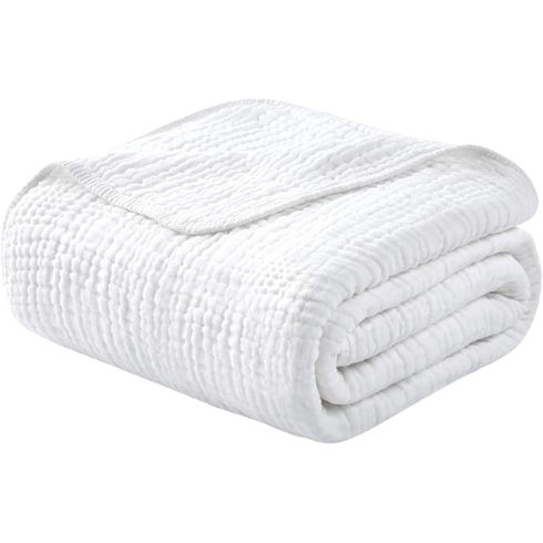 The Monogrammed Blanket - 100% Muslin Cotton (B1G1)