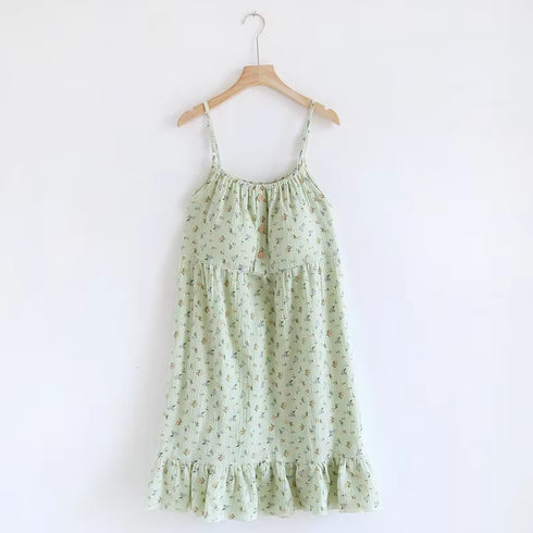 The Bloom Nightgown - 100% Muslin Cotton