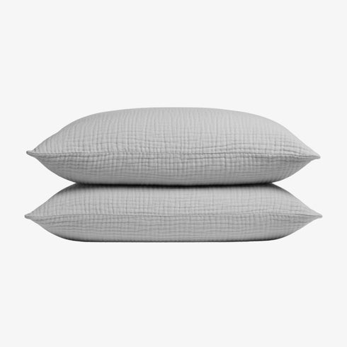 Muslin Cotton Pillowcase Set (2 Pcs)