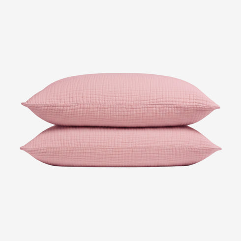 Muslin Cotton Pillowcase Set (2 Pcs)