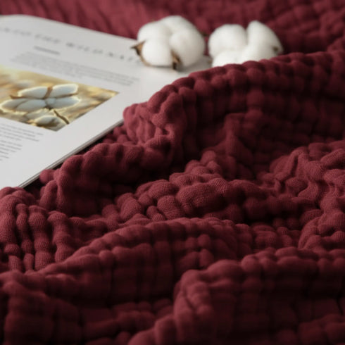 The Monogrammed Blanket - 100% Muslin Cotton (B1G1)