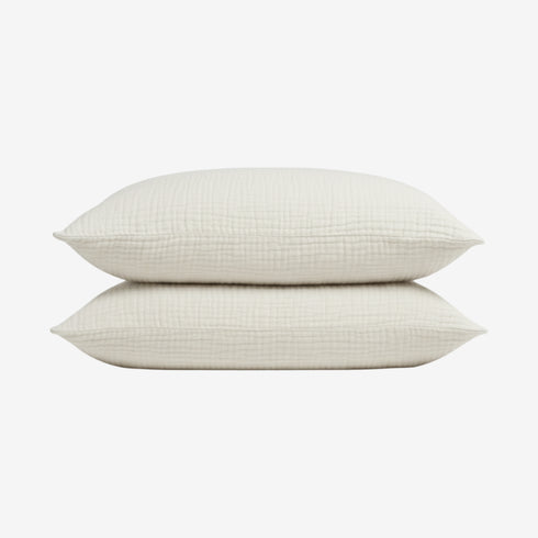 Muslin Cotton Pillowcase Set (2 Pcs)