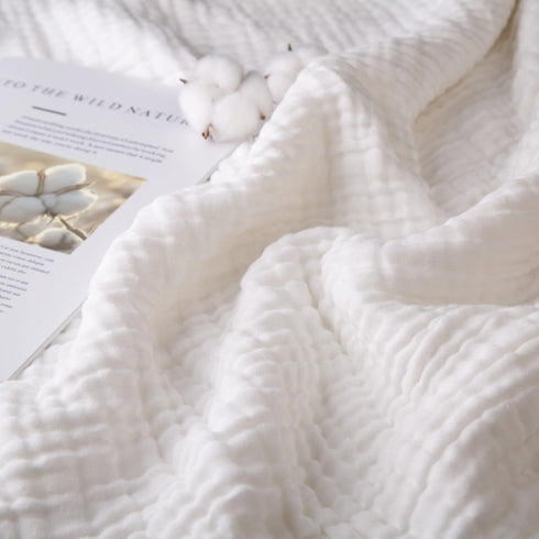 The Monogrammed Blanket - 100% Muslin Cotton (B1G1)
