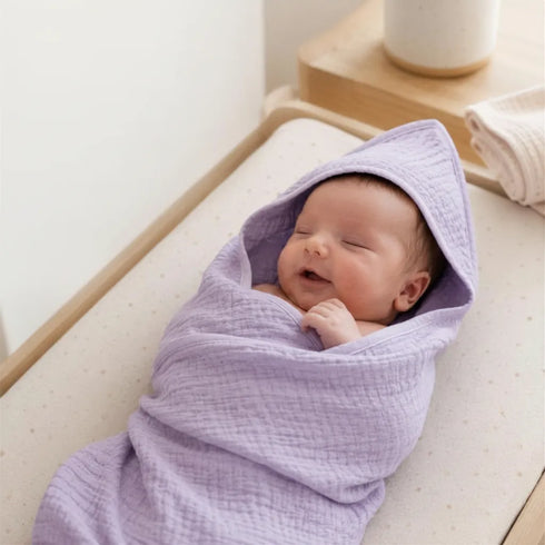 Muslin Hooded Towel