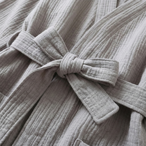 The Four-Seasons Bathrobe - 100% Muslin Cotton