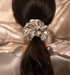 The Fleece Satin Scrunchies - 3 Pieces Pack