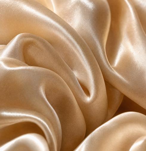 The Fleece Satin Scrunchies - 3 Pieces Pack