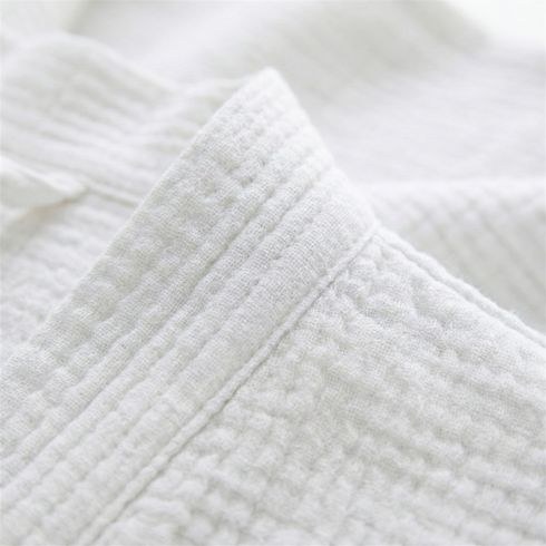 The Four-Seasons Bathrobe - 100% Muslin Cotton