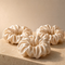 The Fleece Satin Scrunchies - 3 Pieces Pack